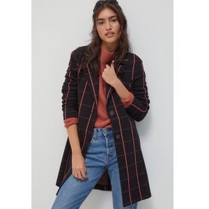 Anthropologie Sigrid longline blazer